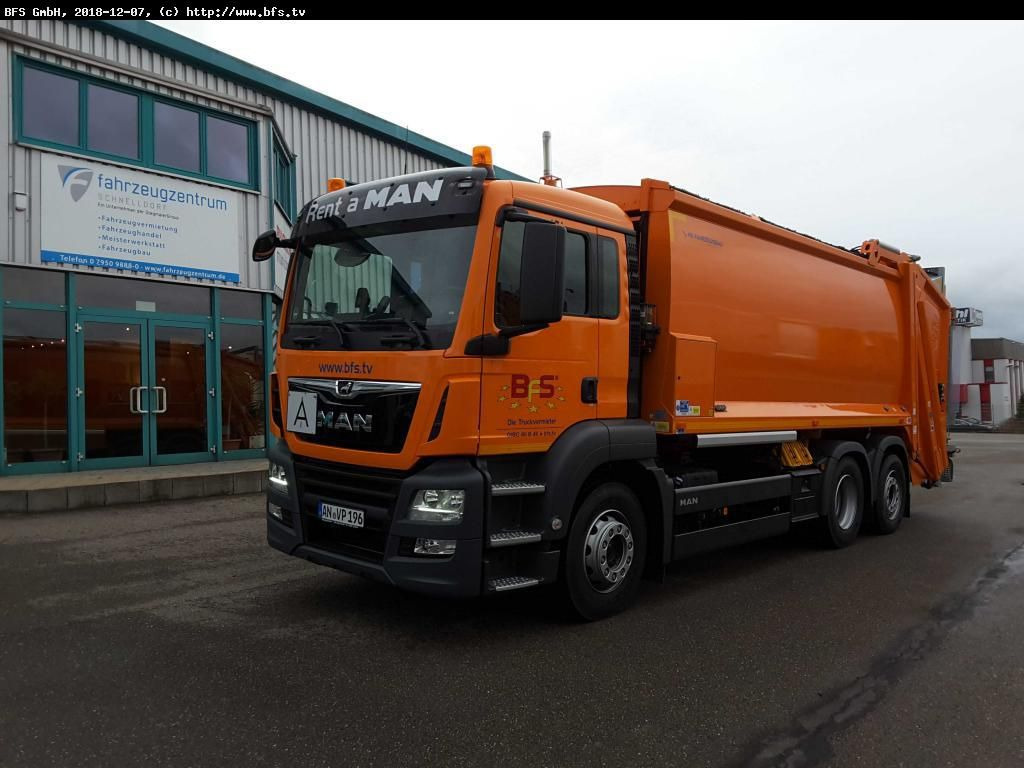 MAN TGS 28.320 6x2-4 BL HS HL Olympus 23W - Omni-DEK - Camion immondizia: foto 1 MAN TGS 28.320 6x2-4 BL HS HL Olympus 23W - Omni-DEK - Camion immondizia: foto 1
