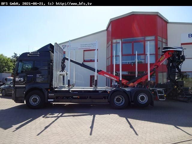 MAN TGS (TG3) 26.510 6x4H-4 BL CH Kurzholz Bio Öl - Camion trasporto legname: foto 2 MAN TGS (TG3) 26.510 6x4H-4 BL CH Kurzholz Bio Öl - Camion trasporto legname: foto 2