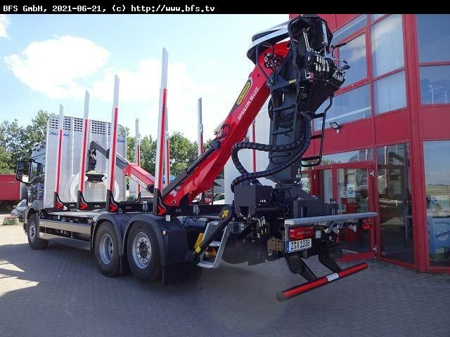 MAN TGS (TG3) 26.510 6x4H-4 BL CH Kurzholz Bio Öl - Camion trasporto legname: foto 3 MAN TGS (TG3) 26.510 6x4H-4 BL CH Kurzholz Bio Öl - Camion trasporto legname: foto 3