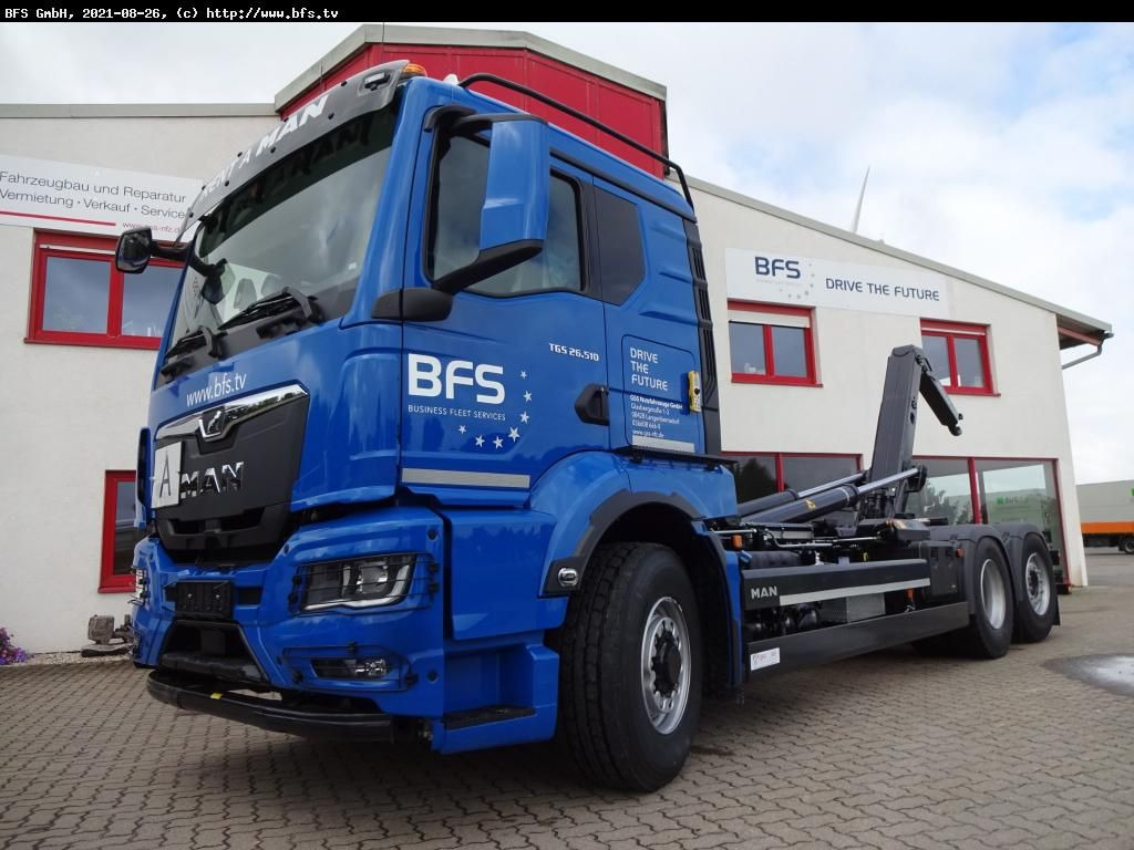 MAN TGS (TG3) 26.510 6x4H-4 BL CH Meiller, Hydrodriv - Autocarro scarrabile: foto 1 MAN TGS (TG3) 26.510 6x4H-4 BL CH Meiller, Hydrodriv - Autocarro scarrabile: foto 1