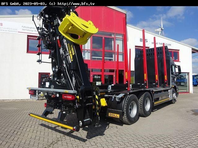 MAN TGS (TG3) 33.510 6x4 BL CH Loglift Holzladekran - Camion trasporto legname: foto 3 MAN TGS (TG3) 33.510 6x4 BL CH Loglift Holzladekran - Camion trasporto legname: foto 3