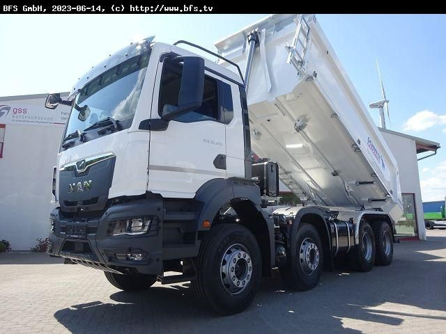 MAN TGS (TG3) 35.470 8x4 BB CH Hinterkipper Stahl H - Autocarro multibenna: foto 1 MAN TGS (TG3) 35.470 8x4 BB CH Hinterkipper Stahl H - Autocarro multibenna: foto 1