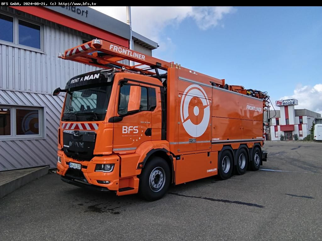 MAN TGS (TG3) 35.510 8x4-4 BL CH MÜLLER Canalmaster - Autospurgo: foto 1 MAN TGS (TG3) 35.510 8x4-4 BL CH MÜLLER Canalmaster - Autospurgo: foto 1