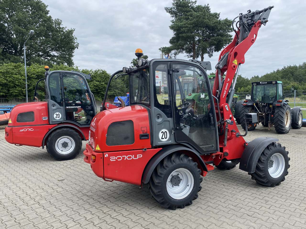 Weidemann 2070 cx LP - Pala gommata: foto 5 Weidemann 2070 cx LP - Pala gommata: foto 5