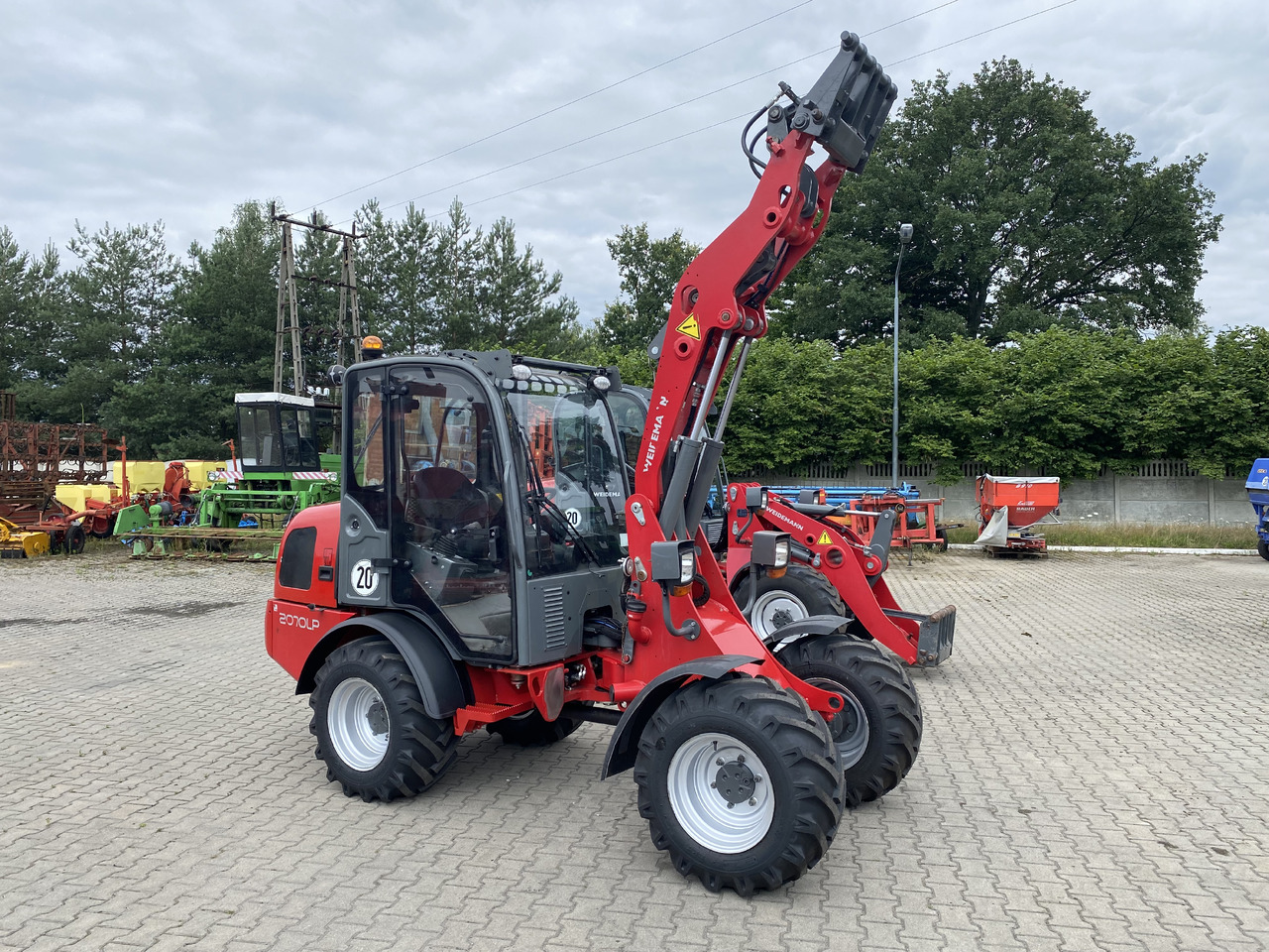 Weidemann 2070 cx LP - Pala gommata: foto 2 Weidemann 2070 cx LP - Pala gommata: foto 2