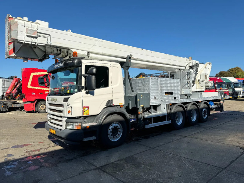 Camion Scania P400 8X4 MULTITEL J360 60METER EURO 5: foto 11