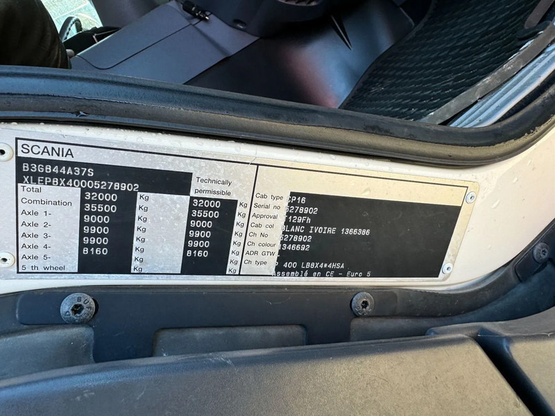 Camion Scania P400 8X4 MULTITEL J360 60METER EURO 5: foto 15