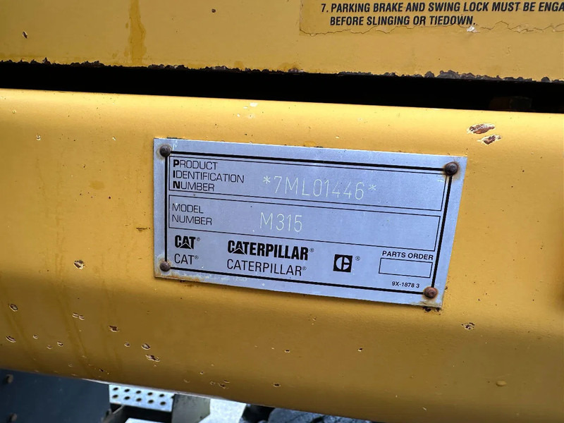 Escavatore gommato Caterpillar M315 +ROTO CE: foto 9