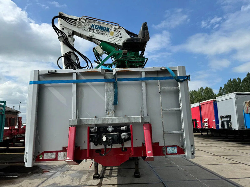 Floor FLO 18 30 S2 + KENNIS CRANE 3X STEERING AXLE - Semirimorchio cassonato/ Pianale: foto 2 Floor FLO 18 30 S2 + KENNIS CRANE 3X STEERING AXLE - Semirimorchio cassonato/ Pianale: foto 2