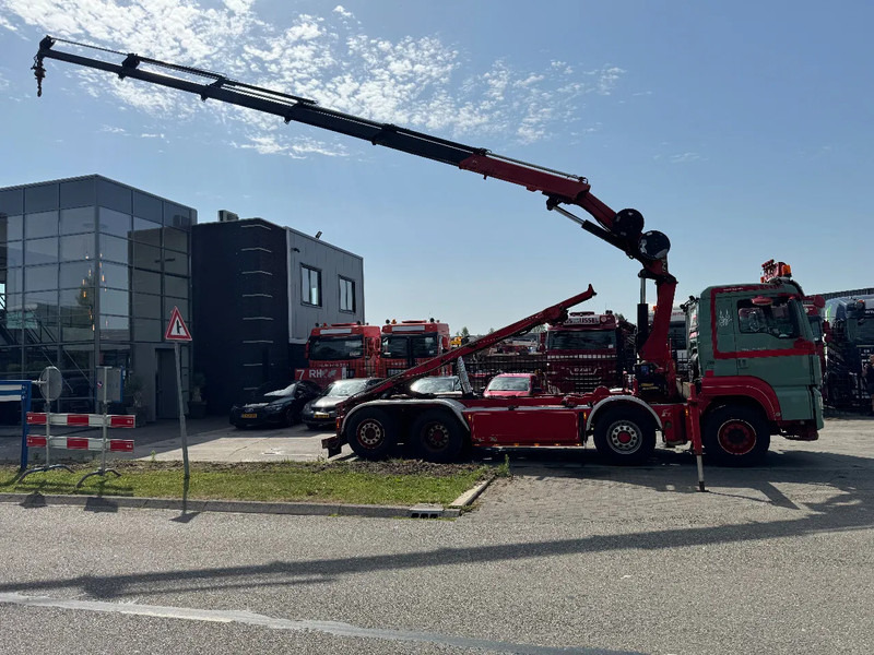 MAN TGS 35.480 8X4 HMF 2420 K5 + HMF ABLE + REMOTE CONTROL - Camion con sistema di cavi, Camion con gru: foto 3 MAN TGS 35.480 8X4 HMF 2420 K5 + HMF ABLE + REMOTE CONTROL - Camion con sistema di cavi, Camion con gru: foto 3