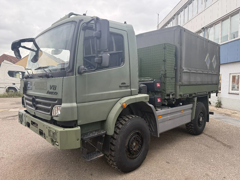 Mercedes-Benz ATEGO 1018 A 4X4 ONLY 63965 KM - Camion centinato: foto 1 Mercedes-Benz ATEGO 1018 A 4X4 ONLY 63965 KM - Camion centinato: foto 1