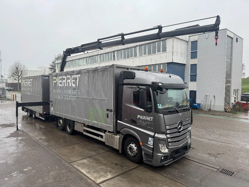Mercedes-Benz Actros 2645 PALFINGER PK 19 + REMOTE CONTROL + ROYEN HANGER COMPLETE 2017! - Camion con gru: foto 4 Mercedes-Benz Actros 2645 PALFINGER PK 19 + REMOTE CONTROL + ROYEN HANGER COMPLETE 2017! - Camion con gru: foto 4