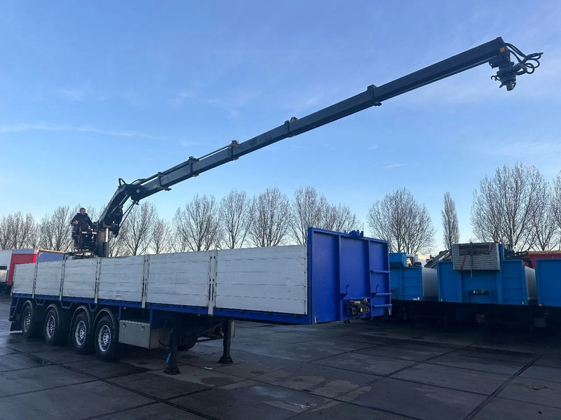 Pacton HIAB ROLLER 220 F5, 4 ASSIGE, 2 LIFT + 2 STUUR ASSEN - Semirimorchio cassonato/ Pianale: foto 2 Pacton HIAB ROLLER 220 F5, 4 ASSIGE, 2 LIFT + 2 STUUR ASSEN - Semirimorchio cassonato/ Pianale: foto 2