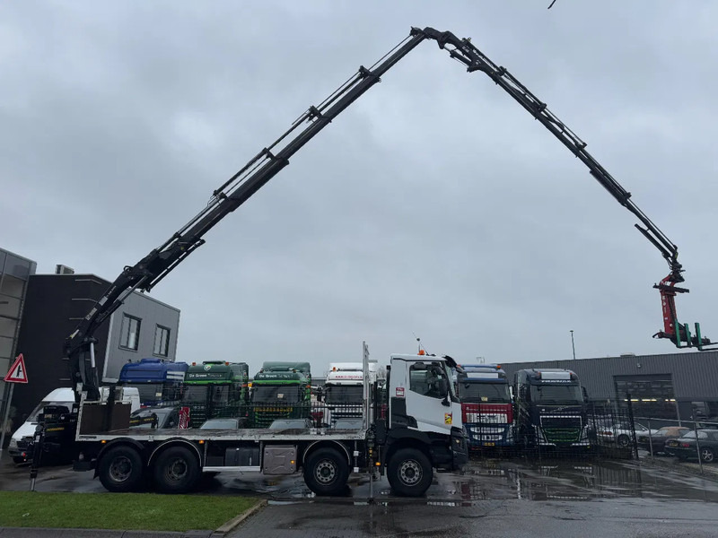Renault C430 8X4 - EURO 6 + HIAB 288 E-5 + JIB 70X-4 + REMOTE + FULL STEEL SUSP. - Autocarro con pianale/ Cassone fisso, Camion con gru: foto 2 Renault C430 8X4 - EURO 6 + HIAB 288 E-5 + JIB 70X-4 + REMOTE + FULL STEEL SUSP. - Autocarro con pianale/ Cassone fisso, Camion con gru: foto 2