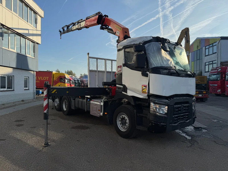 Renault C460 6X2 EURO 6 PALFINGER PK33002 + REMOTE CONTROL ENIGINE RUNNING - Autocarro con pianale/ Cassone fisso, Camion con gru: foto 2 Renault C460 6X2 EURO 6 PALFINGER PK33002 + REMOTE CONTROL ENIGINE RUNNING - Autocarro con pianale/ Cassone fisso, Camion con gru: foto 2