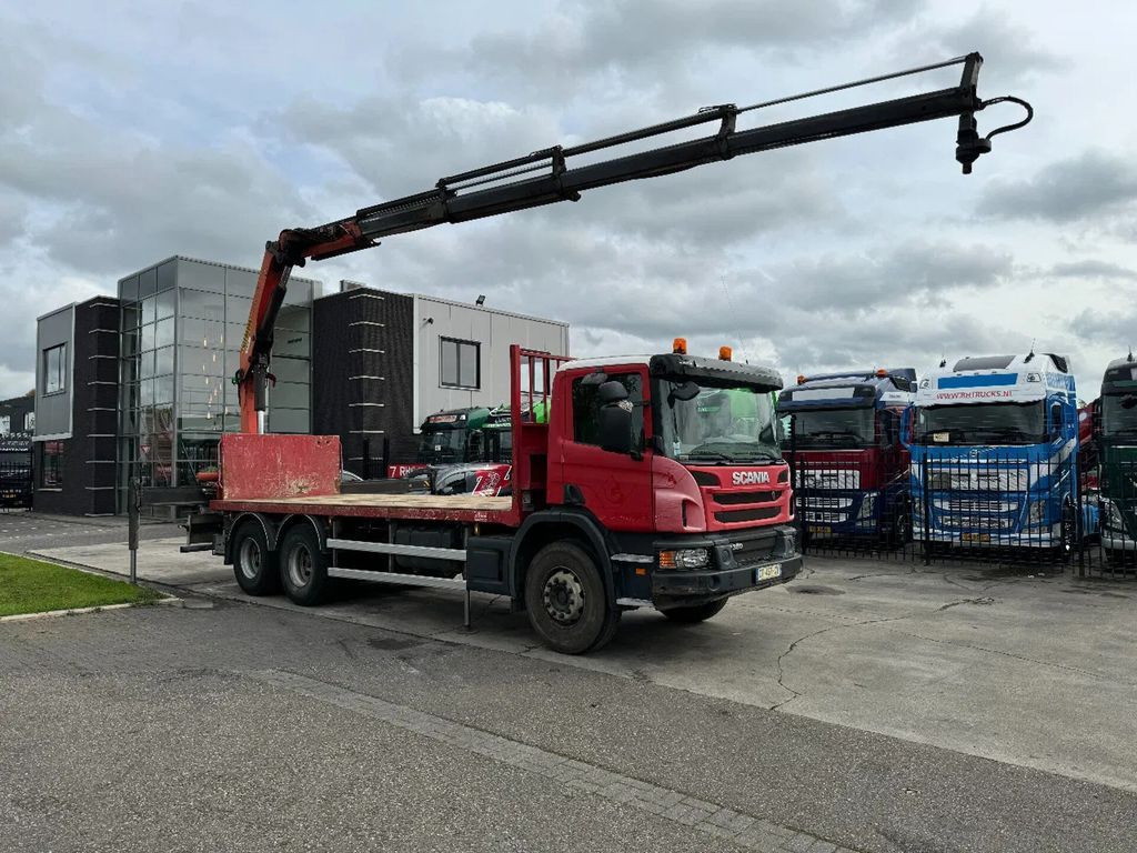 Scania P360 6X4 PALFINGER PK 20001-K + REMOTE CONTROL E - Autocarro con pianale/ Cassone fisso, Camion con gru: foto 2 Scania P360 6X4 PALFINGER PK 20001-K + REMOTE CONTROL E - Autocarro con pianale/ Cassone fisso, Camion con gru: foto 2