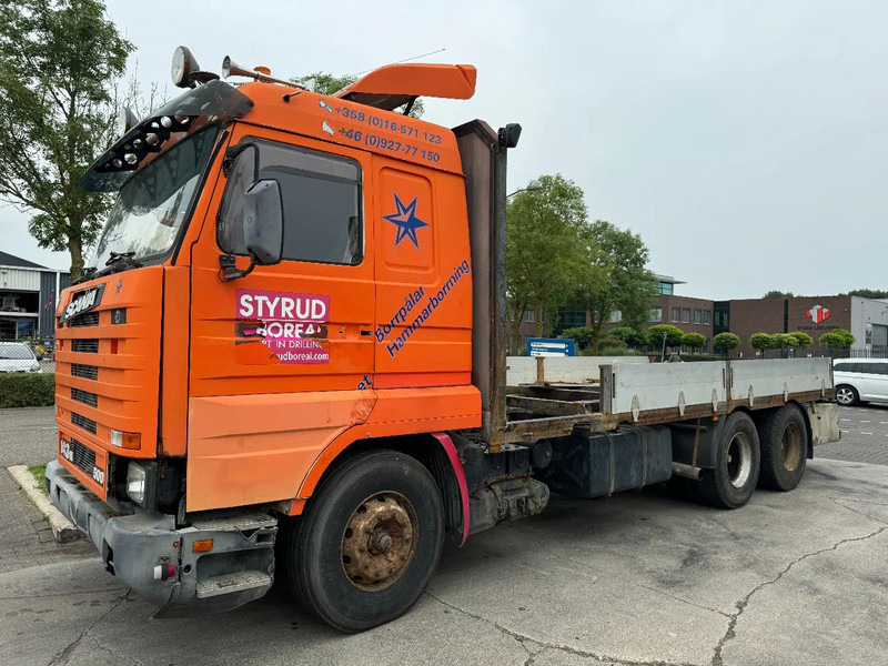 Scania R143-500 V8 6X4 + MANUAL GEARBOX - Autocarro con pianale/ Cassone fisso: foto 1 Scania R143-500 V8 6X4 + MANUAL GEARBOX - Autocarro con pianale/ Cassone fisso: foto 1