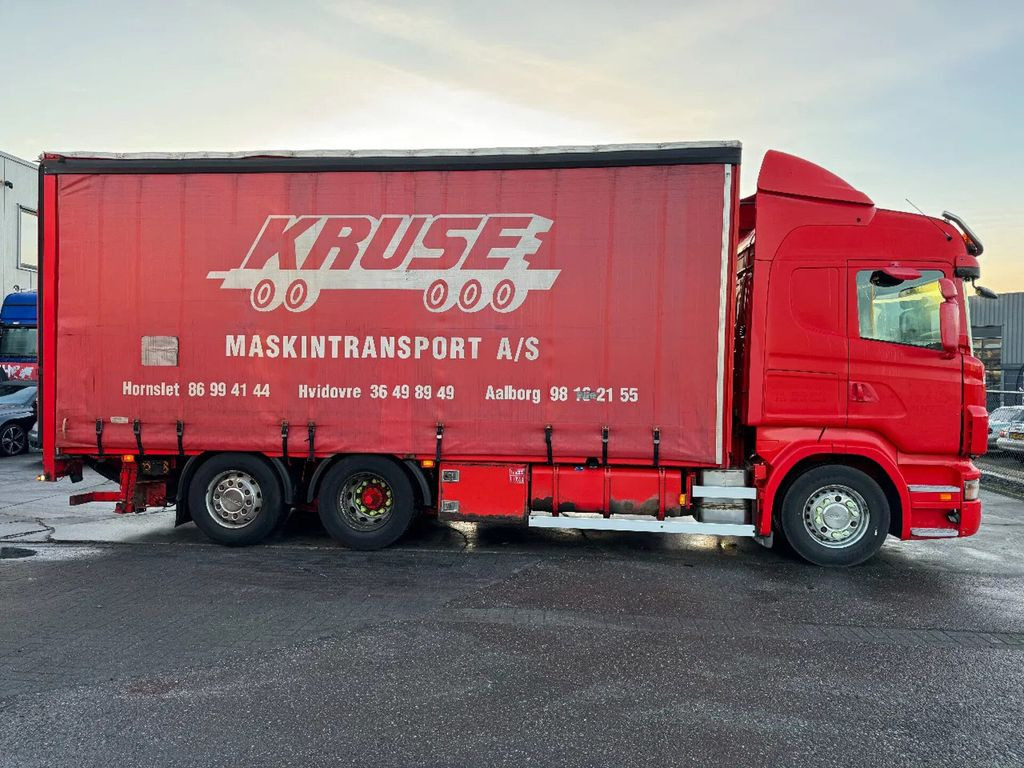 Scania R480 6X2 BIG LOAD LIFT DHOLLANDIA ONLY 550.769 K - Camion centinato: foto 4 Scania R480 6X2 BIG LOAD LIFT DHOLLANDIA ONLY 550.769 K - Camion centinato: foto 4