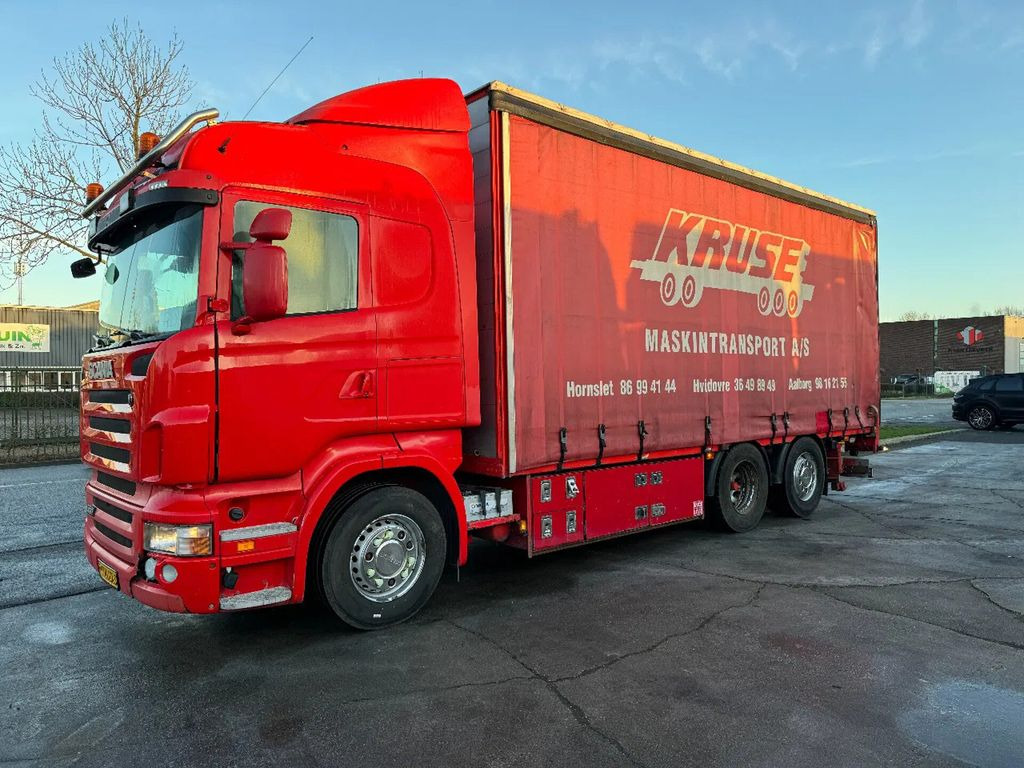 Scania R480 6X2 BIG LOAD LIFT DHOLLANDIA ONLY 550.769 K - Camion centinato: foto 1 Scania R480 6X2 BIG LOAD LIFT DHOLLANDIA ONLY 550.769 K - Camion centinato: foto 1