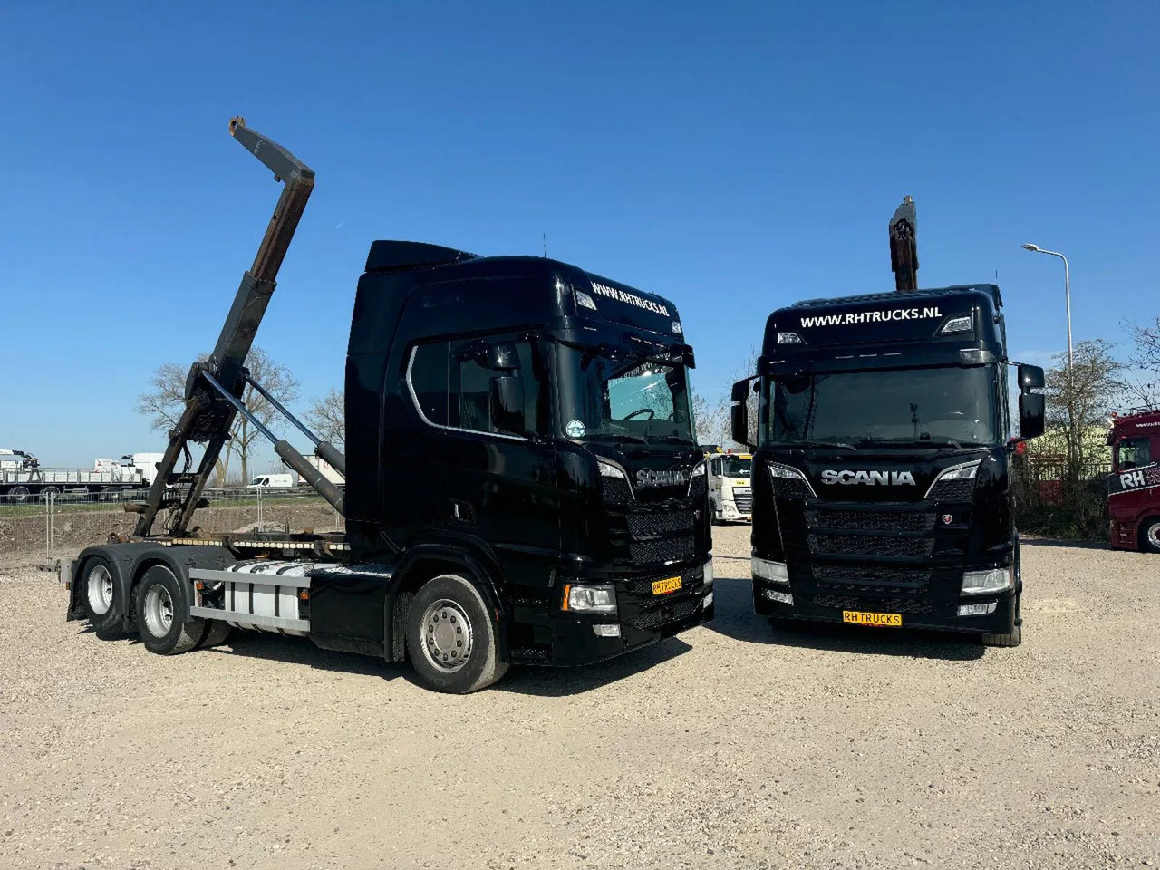 Scania R580 V8 6X2 VDL HOOK 20T RETARDER EURO 6 2 UNITS - Autocarro scarrabile: foto 3 Scania R580 V8 6X2 VDL HOOK 20T RETARDER EURO 6 2 UNITS - Autocarro scarrabile: foto 3