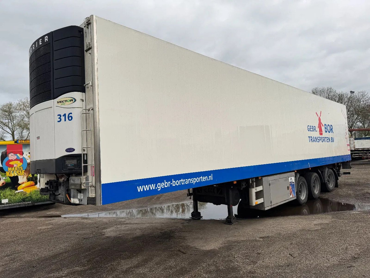 Van Eck UT 3B CARRIER VECTOR 1850 + DHOLLANDIA LIFT 2500 - Semirimorchio frigorifero: foto 5 Van Eck UT 3B CARRIER VECTOR 1850 + DHOLLANDIA LIFT 2500 - Semirimorchio frigorifero: foto 5