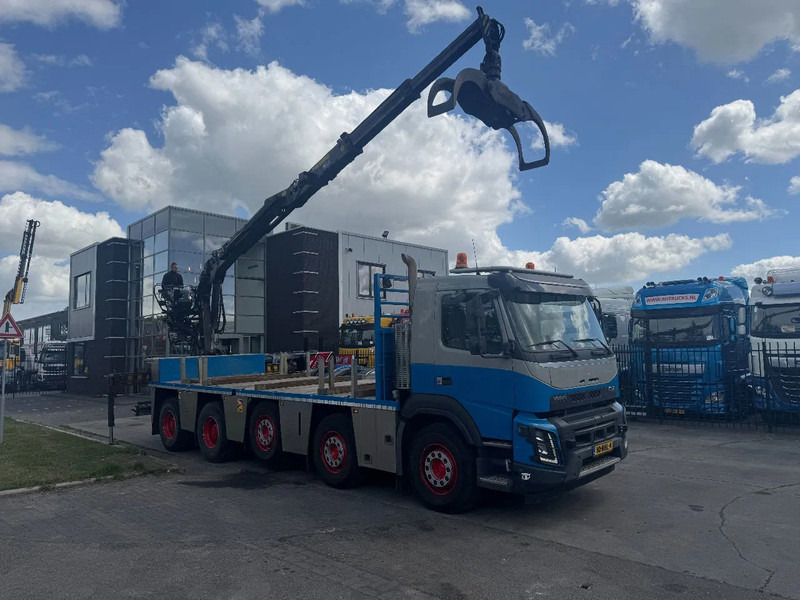 Volvo FMX 460 10X4 HIAB J2640ZT + HULTDINS GRIJPER HUB REDUCTION - Camion con gru: foto 1 Volvo FMX 460 10X4 HIAB J2640ZT + HULTDINS GRIJPER HUB REDUCTION - Camion con gru: foto 1