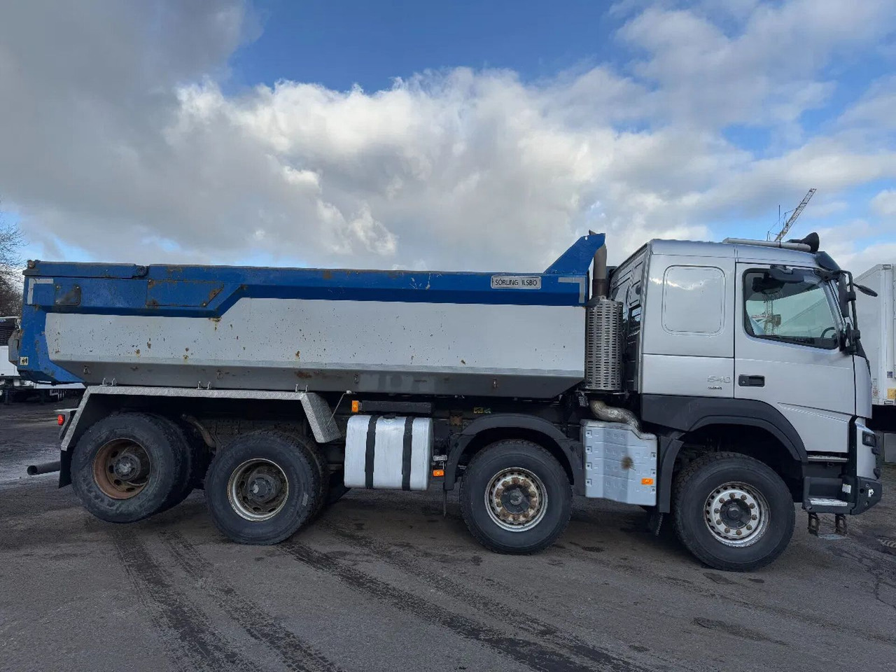 Autocarro ribaltabile Volvo FMX 540 8X4 - EURO 6 + KIPPER + LIFTING AXLE Volvo FMX 540 8X4 - EURO 6 + KIPPER + LIFTING AXLE: foto 11