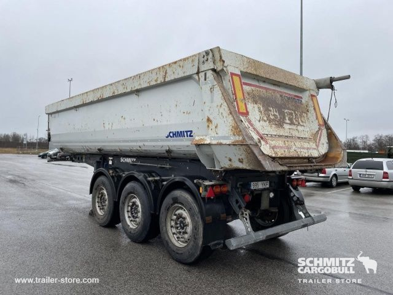 SCHMITZ Tipper Steel half pipe body 24m³ - Semirimorchio ribaltabile: foto 1 SCHMITZ Tipper Steel half pipe body 24m³ - Semirimorchio ribaltabile: foto 1