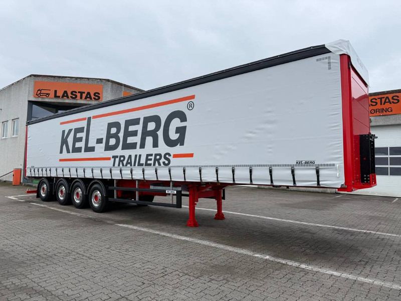 KEL-BERG 4-axle Curtainsider/Planenauflieger/Gardintrailer - Semirimorchio centinato: foto 1 KEL-BERG 4-axle Curtainsider/Planenauflieger/Gardintrailer - Semirimorchio centinato: foto 1