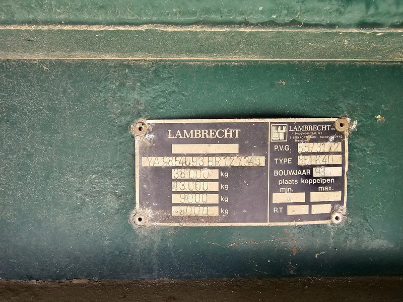 Semirimorchio cisterna Lambrecht 85LK40: foto 10