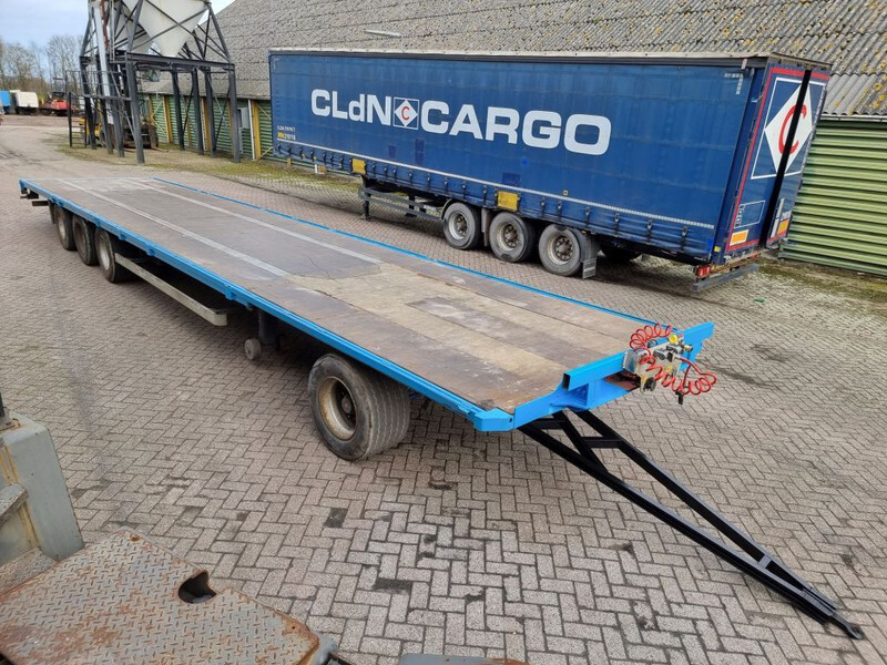 Van Hool 13.60 M LONG - 1 M HIGH - SUPER SINGLE TIRES - DRUM BRAKES - Rimorchio pianale/ Cassonato: foto 3 Van Hool 13.60 M LONG - 1 M HIGH - SUPER SINGLE TIRES - DRUM BRAKES - Rimorchio pianale/ Cassonato: foto 3