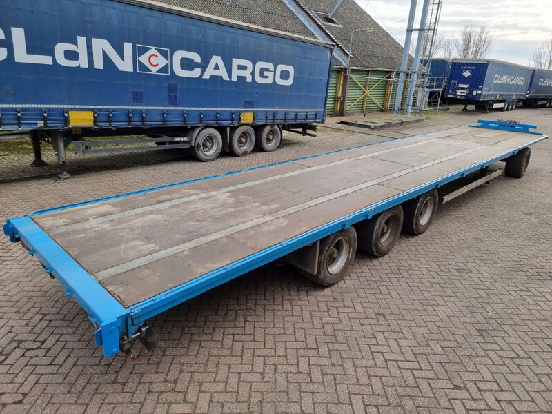 Van Hool 13.60 M LONG - 1 M HIGH - SUPER SINGLE TIRES - DRUM BRAKES - Rimorchio pianale/ Cassonato: foto 4 Van Hool 13.60 M LONG - 1 M HIGH - SUPER SINGLE TIRES - DRUM BRAKES - Rimorchio pianale/ Cassonato: foto 4