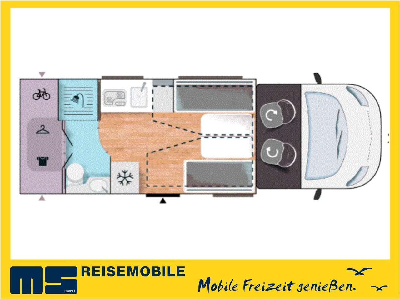 Chausson 630 TITANIUM / - 2026 - / EINZEL. - HUBBETTEN - Camper profilato: foto 2 Chausson 630 TITANIUM / - 2026 - / EINZEL. - HUBBETTEN - Camper profilato: foto 2