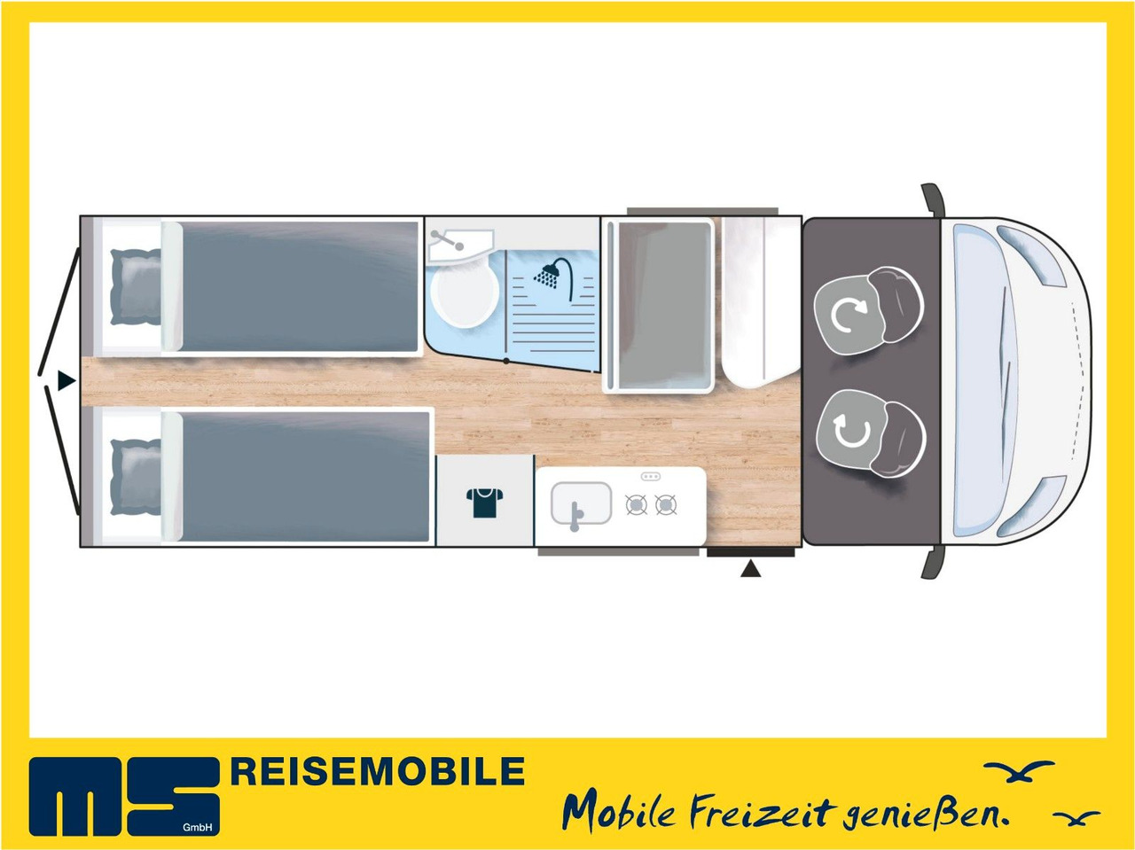 Chausson V697 FIRST LINE / - 2025- / 140PS / EINZELBETTEN - Furgonato: foto 2 Chausson V697 FIRST LINE / - 2025- / 140PS / EINZELBETTEN - Furgonato: foto 2