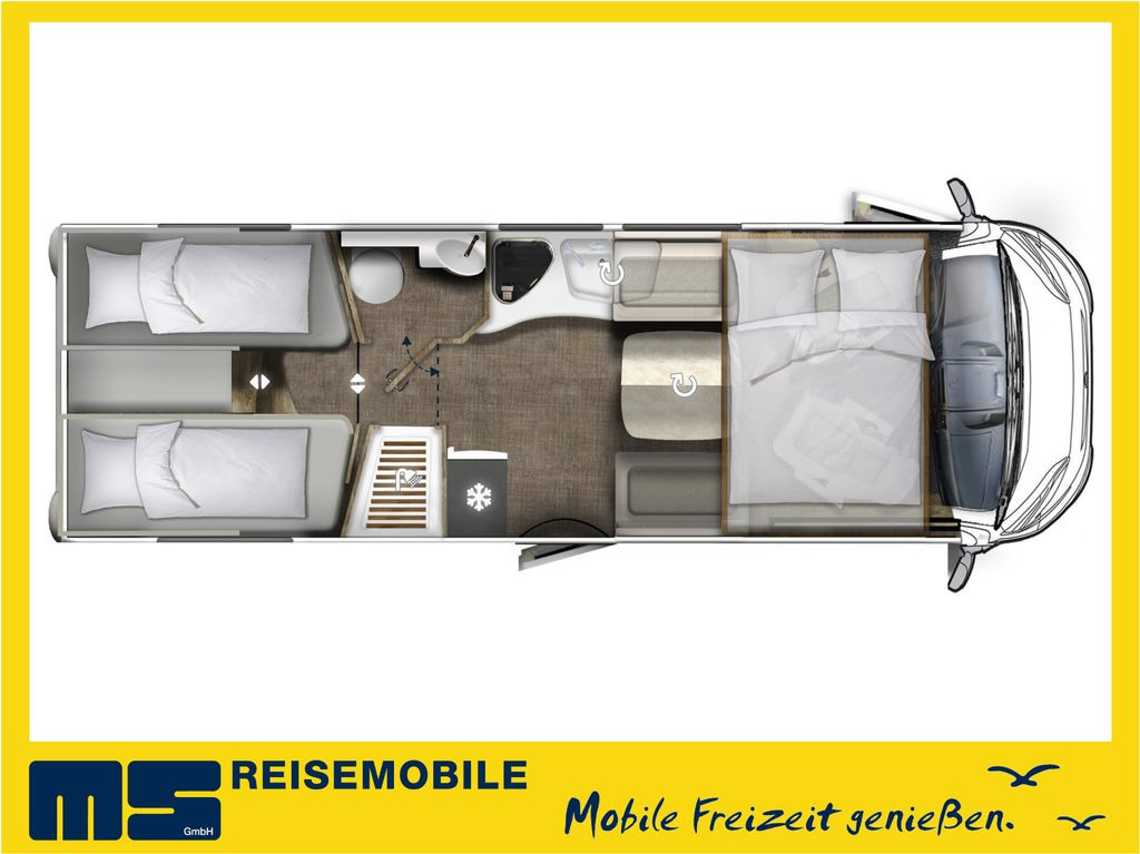 Eura Mobil INTEGRA LINE 720 EF/180PS/EINZELBETTEN & HUBBETT - Motorhome: foto 2 Eura Mobil INTEGRA LINE 720 EF/180PS/EINZELBETTEN & HUBBETT - Motorhome: foto 2