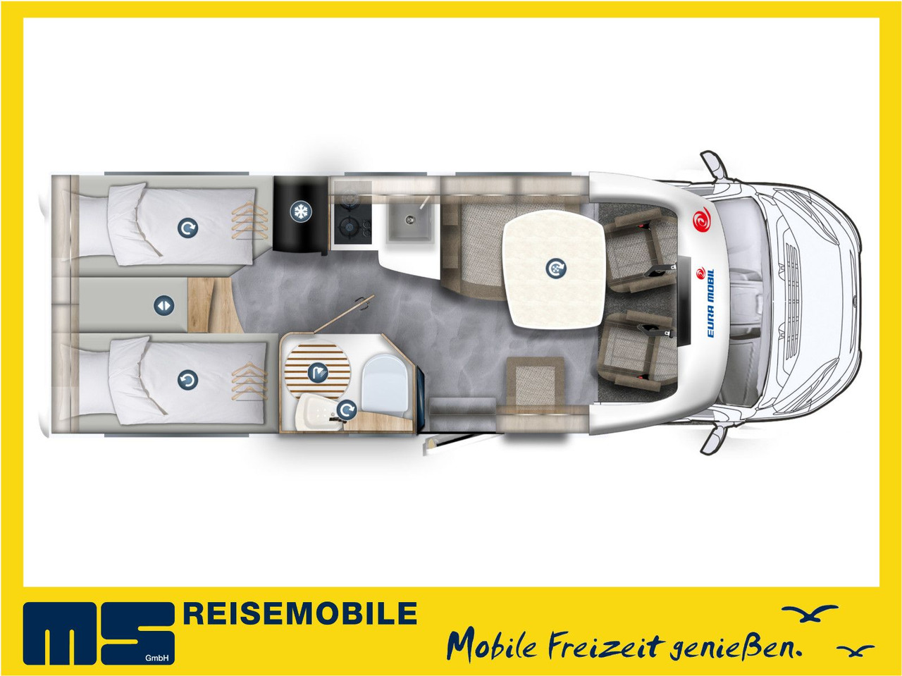 Eura Mobil PROFILA RS 695 EB /-2026-/ HUBBETT& EINZELBETTEN - Camper profilato: foto 2 Eura Mobil PROFILA RS 695 EB /-2026-/ HUBBETT& EINZELBETTEN - Camper profilato: foto 2