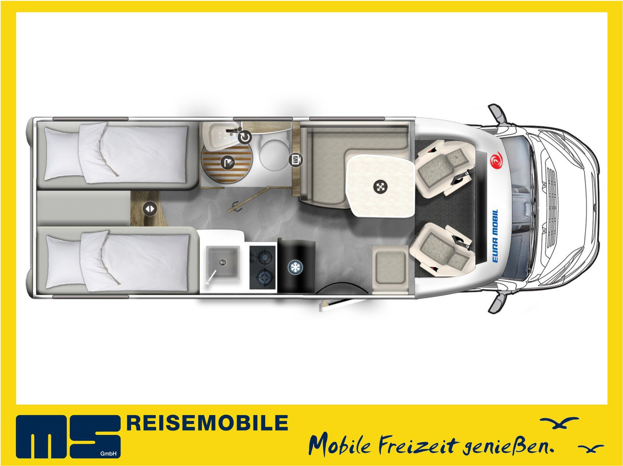 Eura Mobil PROFILA T 660 EB / -2025-/ 140PS / MONDIAL-PAKET - Camper profilato: foto 2 Eura Mobil PROFILA T 660 EB / -2025-/ 140PS / MONDIAL-PAKET - Camper profilato: foto 2