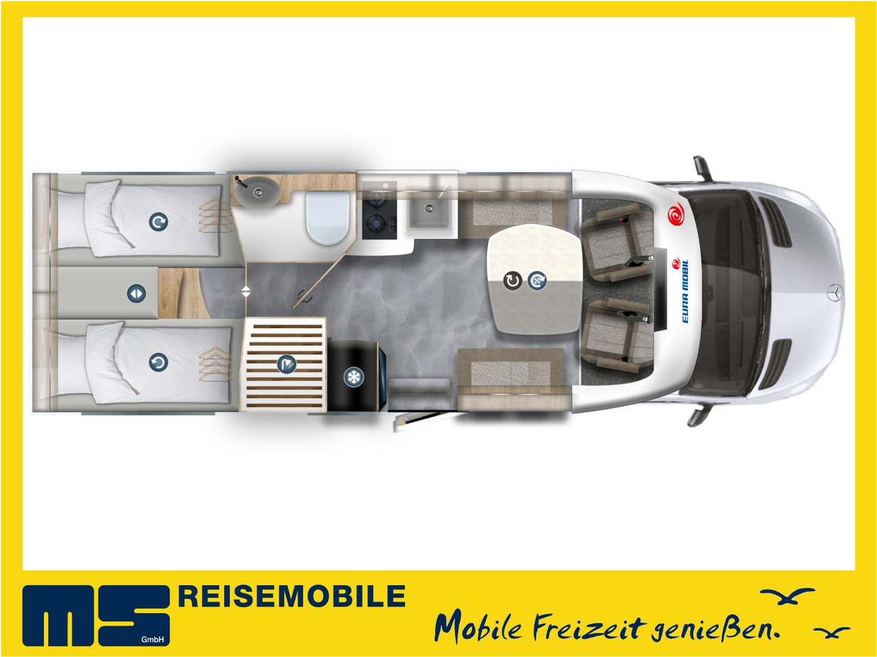 Eura Mobil PROFILA T 726 EF -MOD. 2025 -MONDIAL PLUS & S-P. - Camper profilato: foto 2 Eura Mobil PROFILA T 726 EF -MOD. 2025 -MONDIAL PLUS & S-P. - Camper profilato: foto 2