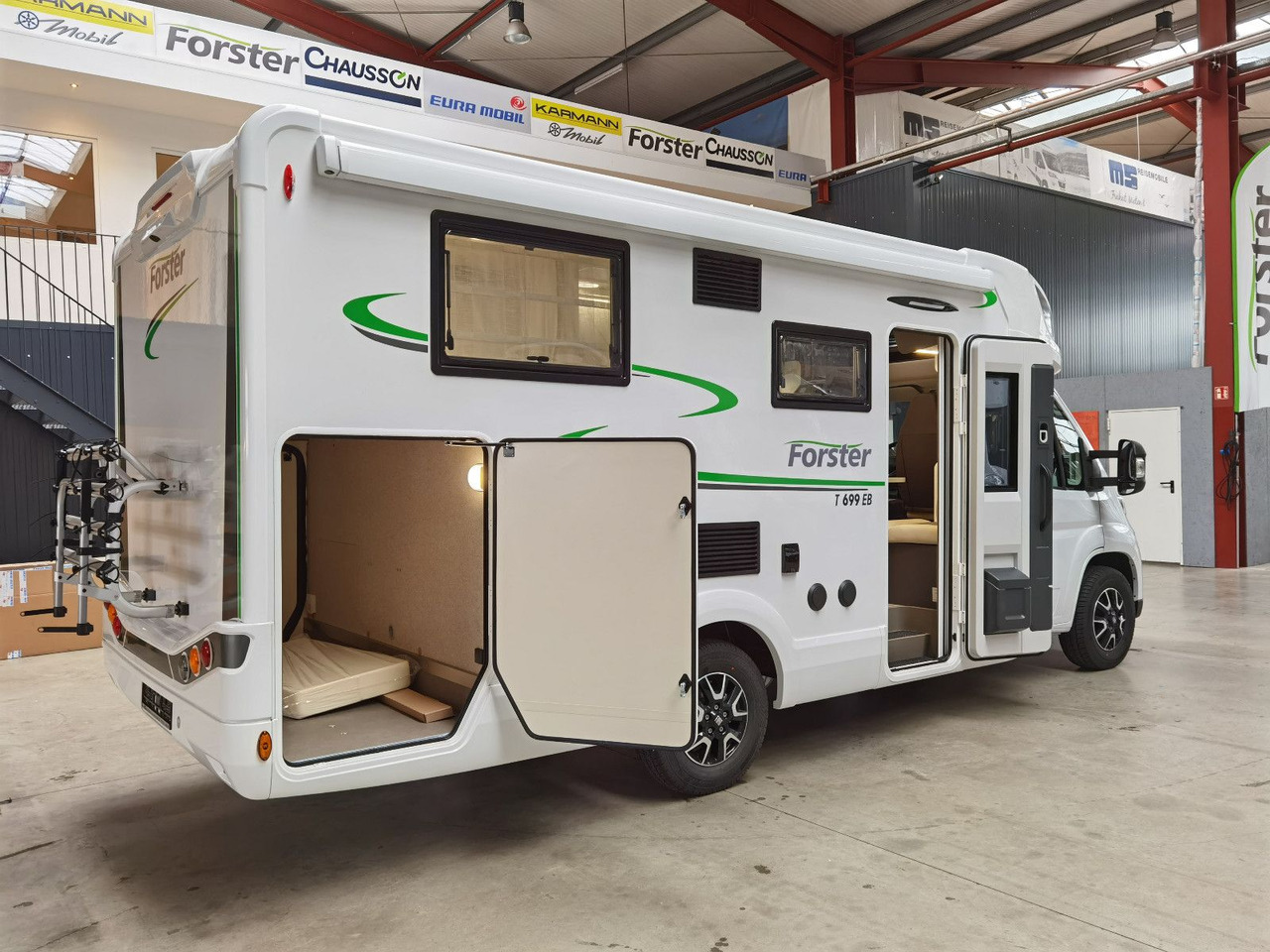 Camper profilato Forster T 699 EB /-2025-/ 140PS/ EINZELBETTEN & HUBBETT: foto 11