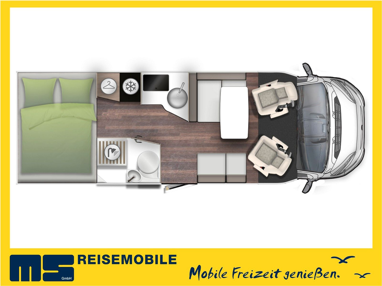 Forster T 699 HB / 140PS / EB - HUBBETT & HECKBETT - Camper profilato: foto 3 Forster T 699 HB / 140PS / EB - HUBBETT & HECKBETT - Camper profilato: foto 3