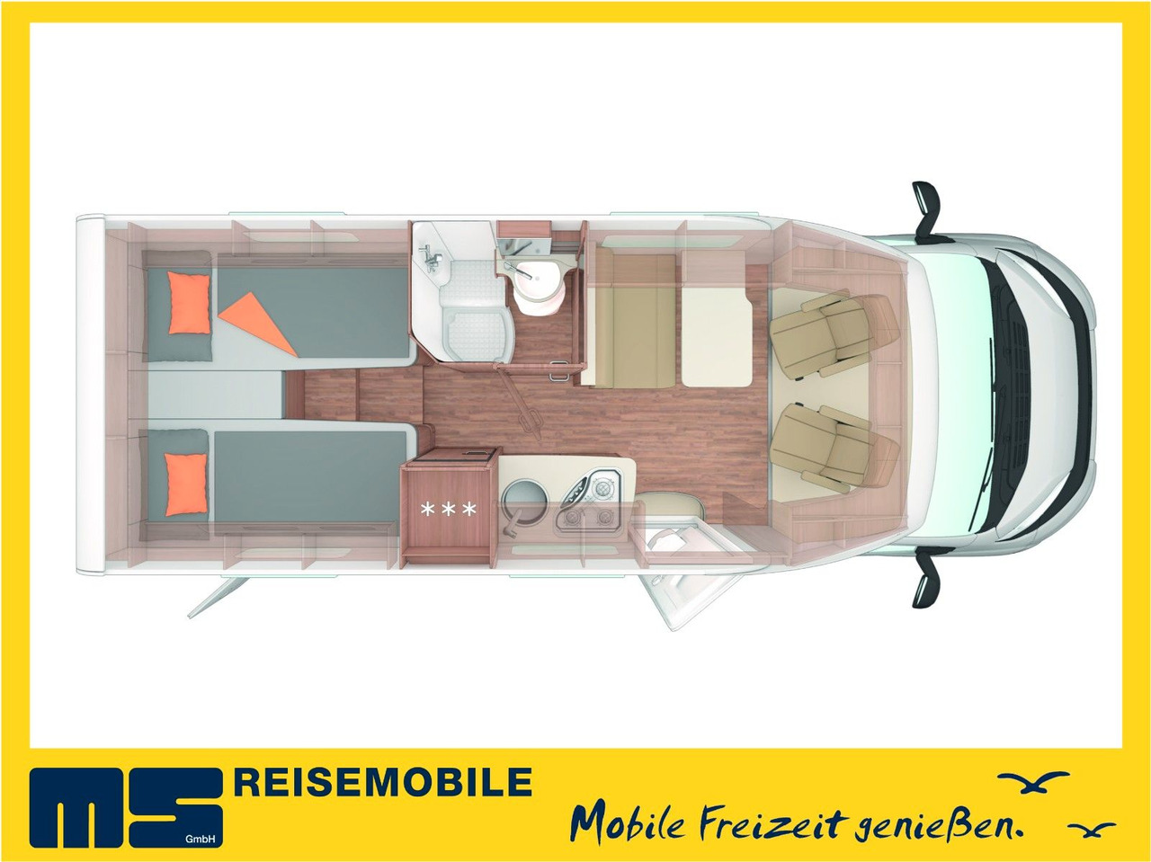 Weinsberg CARACOMPACT 600 MEG EDITION-PEPPER/ EINZELBETTEN - Camper profilato: foto 2 Weinsberg CARACOMPACT 600 MEG EDITION-PEPPER/ EINZELBETTEN - Camper profilato: foto 2