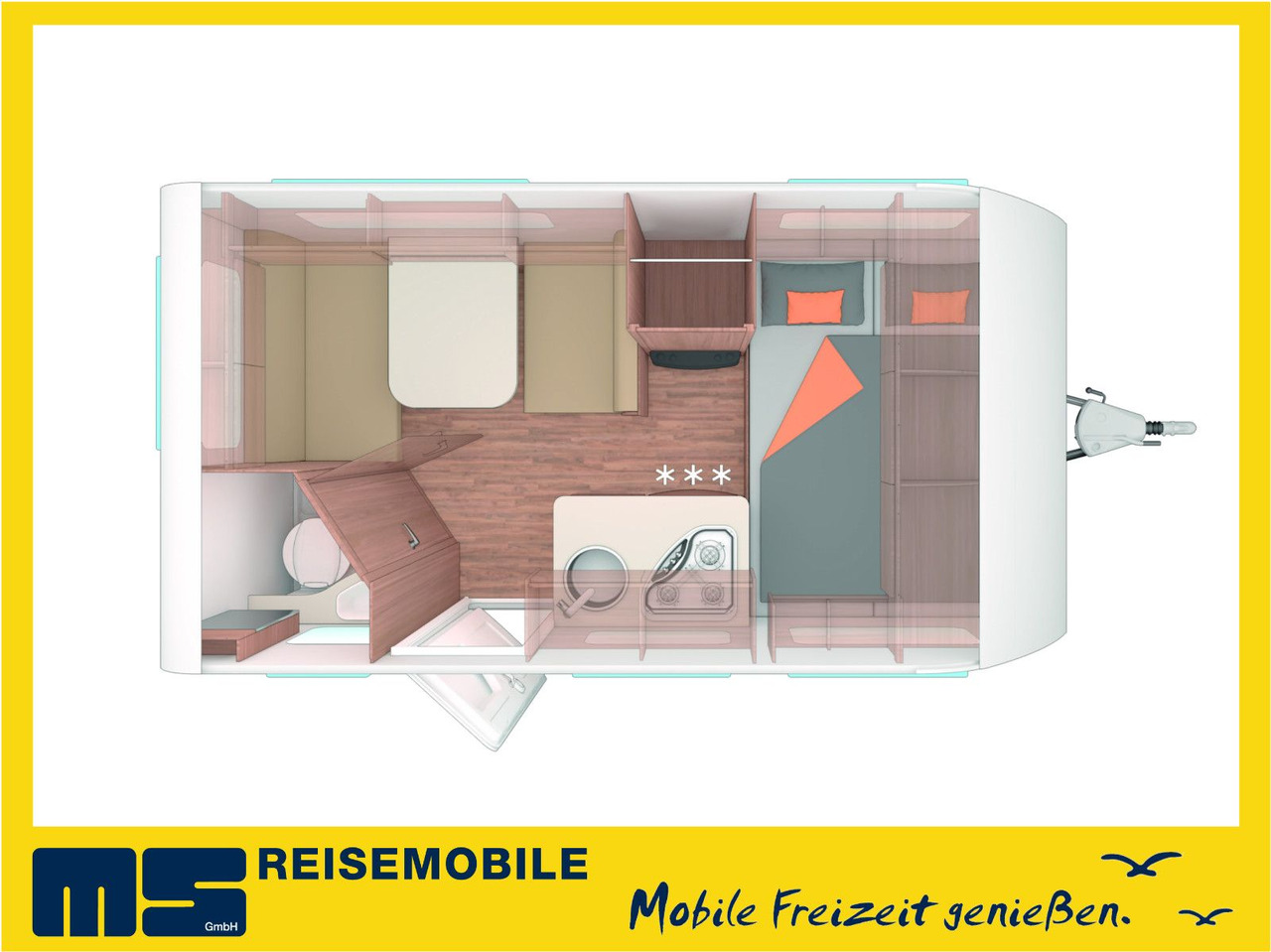 Weinsberg CARAONE 390 QD / -2026 -/ 1350 KG - Caravan: foto 2 Weinsberg CARAONE 390 QD / -2026 -/ 1350 KG - Caravan: foto 2