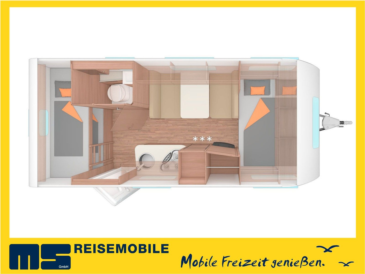 Weinsberg CARAONE 480 QDK / -2026-/ ADVANCED & SMART PAKET - Caravan: foto 2 Weinsberg CARAONE 480 QDK / -2026-/ ADVANCED & SMART PAKET - Caravan: foto 2