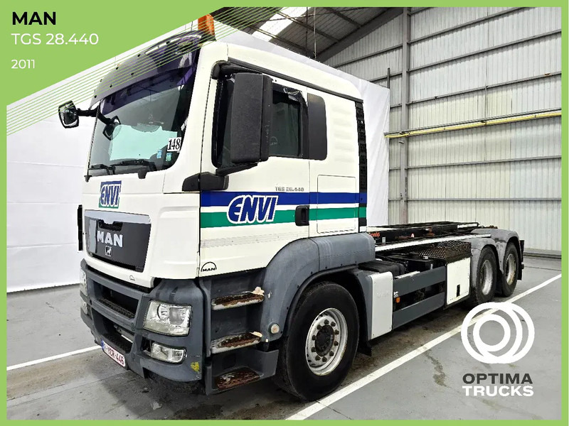 MAN TGS 28.440 6x2 / EURO 5 / AIRCO / LIFTAS / 10 roues - 10 tyres - Autocarro telaio: foto 1 MAN TGS 28.440 6x2 / EURO 5 / AIRCO / LIFTAS / 10 roues - 10 tyres - Autocarro telaio: foto 1