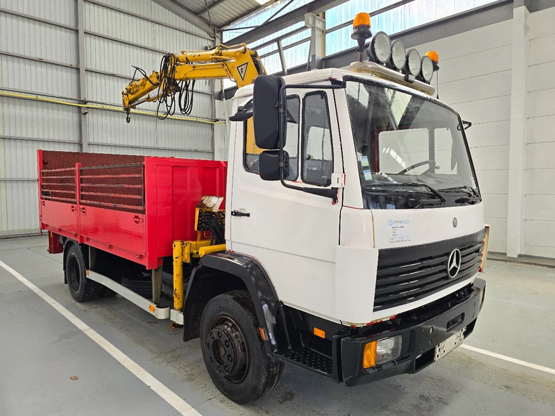 Mercedes-Benz E 1217 - BR 9 / LAMMES - BLATT - SPRING / EFFER KRAAN / DHOLLANDIA - Autocarro con pianale/ Cassone fisso, Camion con gru: foto 3 Mercedes-Benz E 1217 - BR 9 / LAMMES - BLATT - SPRING / EFFER KRAAN / DHOLLANDIA - Autocarro con pianale/ Cassone fisso, Camion con gru: foto 3