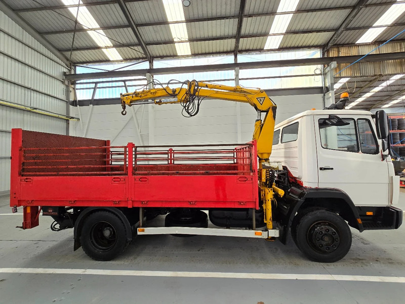 Mercedes-Benz E 1217 - BR 9 / LAMMES - BLATT - SPRING / EFFER KRAAN / DHOLLANDIA - Autocarro con pianale/ Cassone fisso, Camion con gru: foto 4 Mercedes-Benz E 1217 - BR 9 / LAMMES - BLATT - SPRING / EFFER KRAAN / DHOLLANDIA - Autocarro con pianale/ Cassone fisso, Camion con gru: foto 4