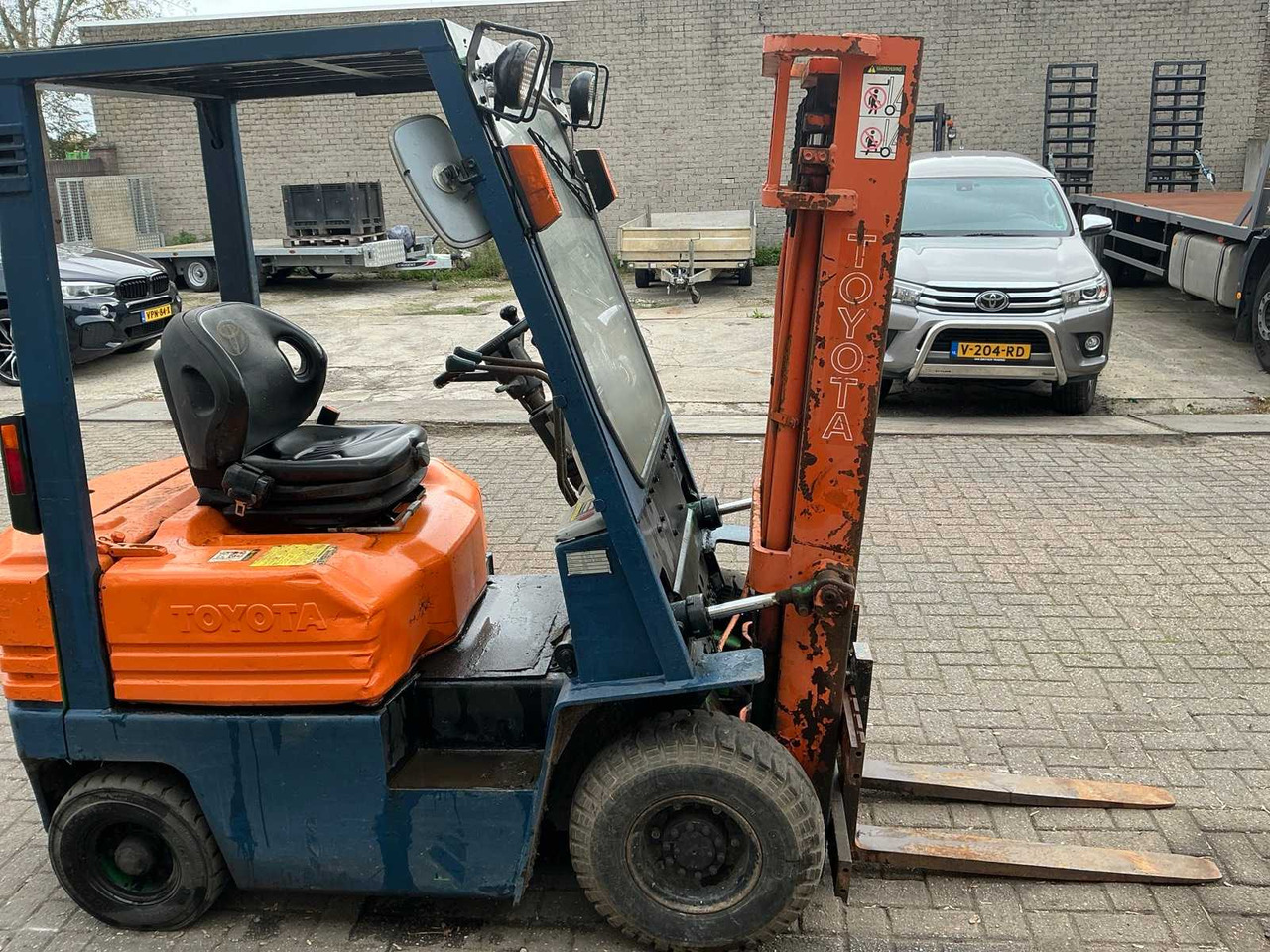 1992 TOYOTA 02-5FD 15 FORKLIFT - Carrello elevatore: foto 4 1992 TOYOTA 02-5FD 15 FORKLIFT - Carrello elevatore: foto 4