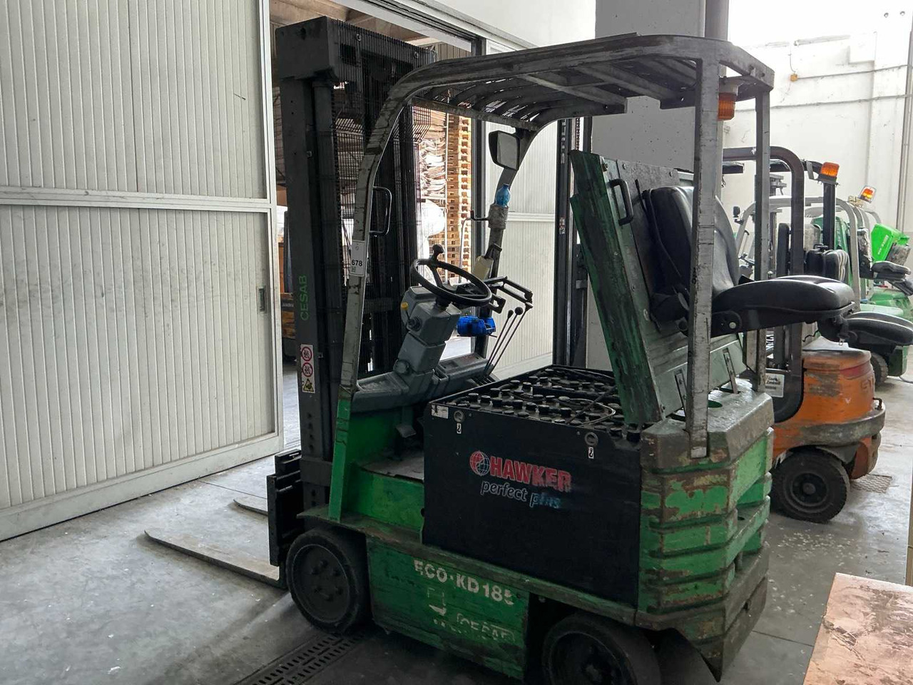 1996 - CESAB ECO - DK 185 - FORKLIFT - Carrello elevatore: foto 2 1996 - CESAB ECO - DK 185 - FORKLIFT - Carrello elevatore: foto 2