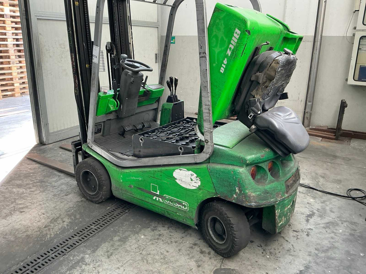 2007 - CESAB - BLITZ 418 - FORKLIFT - Carrello elevatore: foto 3 2007 - CESAB - BLITZ 418 - FORKLIFT - Carrello elevatore: foto 3