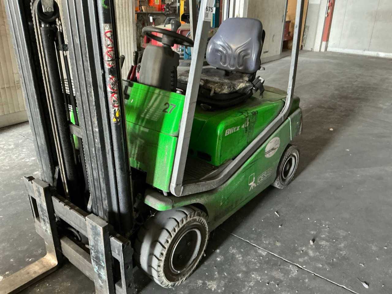 2007 - CESAB - BLITZ 418 - FORKLIFT - Carrello elevatore: foto 5 2007 - CESAB - BLITZ 418 - FORKLIFT - Carrello elevatore: foto 5